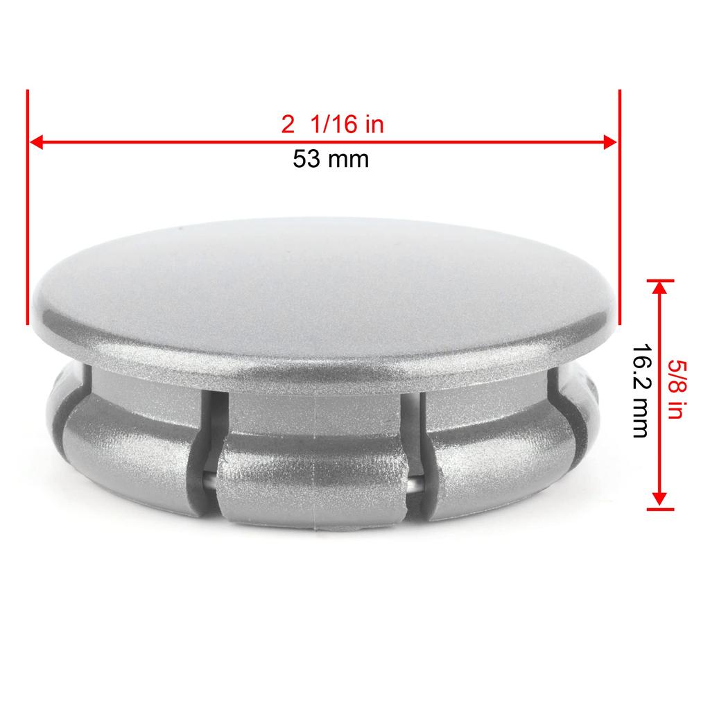 Rhinotuning Wheel Center Cap, Outer Diameter 2.1 inches (53 mm), Inner Diameter 2.0 inches