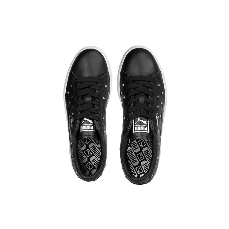 (WMNS) PUMA Basket Studs 'Black' Women's 369298-02