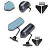 2 Pieces Rearview Mirrors with Blue Glass Side Mirror for Cars Auto SUV
