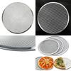 Aluminum Pizza Tray Round With Premium Material For Home Baking And Commercial Use
