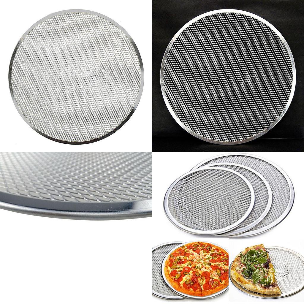 Aluminum Pizza Tray Round With Premium Material For Home Baking And Commercial Use