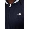 J.Lindeberg Logo Zip Round Neck Long Sleeve Jacket Women jackets Navy-Blue GWJS09457-6855