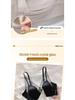 French Lace Seamless Bunny Ear Bra: Anti-Sag, Ultra-Thin, Breathable, Wire-Free Design for a Smaller Bust Appearance.