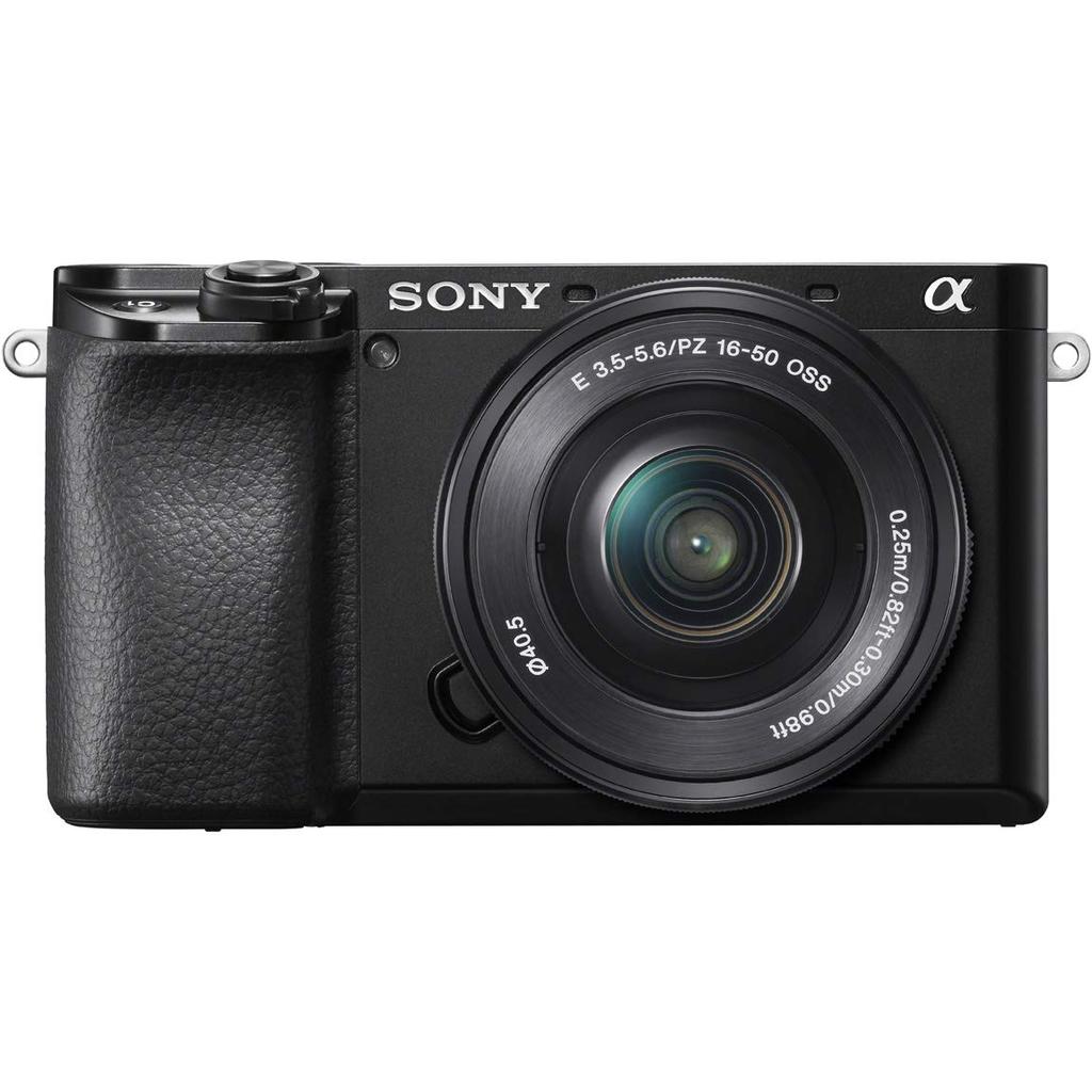 SONY Mirrorless Camera with Power Zoom Lens Kit SONY Mirrorless Camera with Power Zoom Lens Kit frames per Eye 6100 (Black) (ILCE-6100L B) 6100