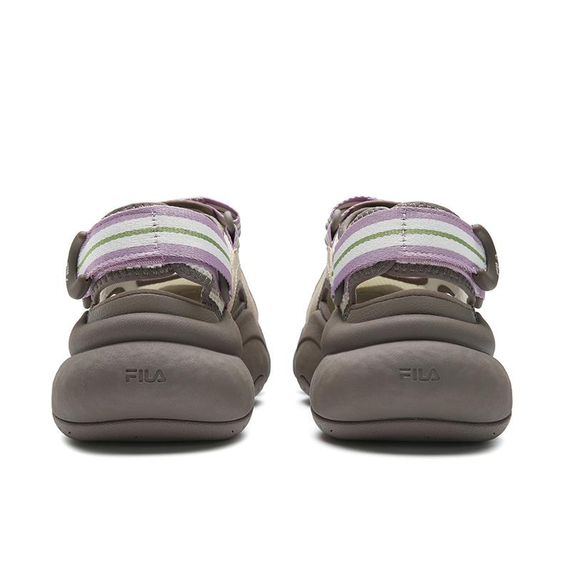 FILA BAGEL SANDAL River Trekking Shoes Women's Micro White/Misty Purple F12W622401FWM