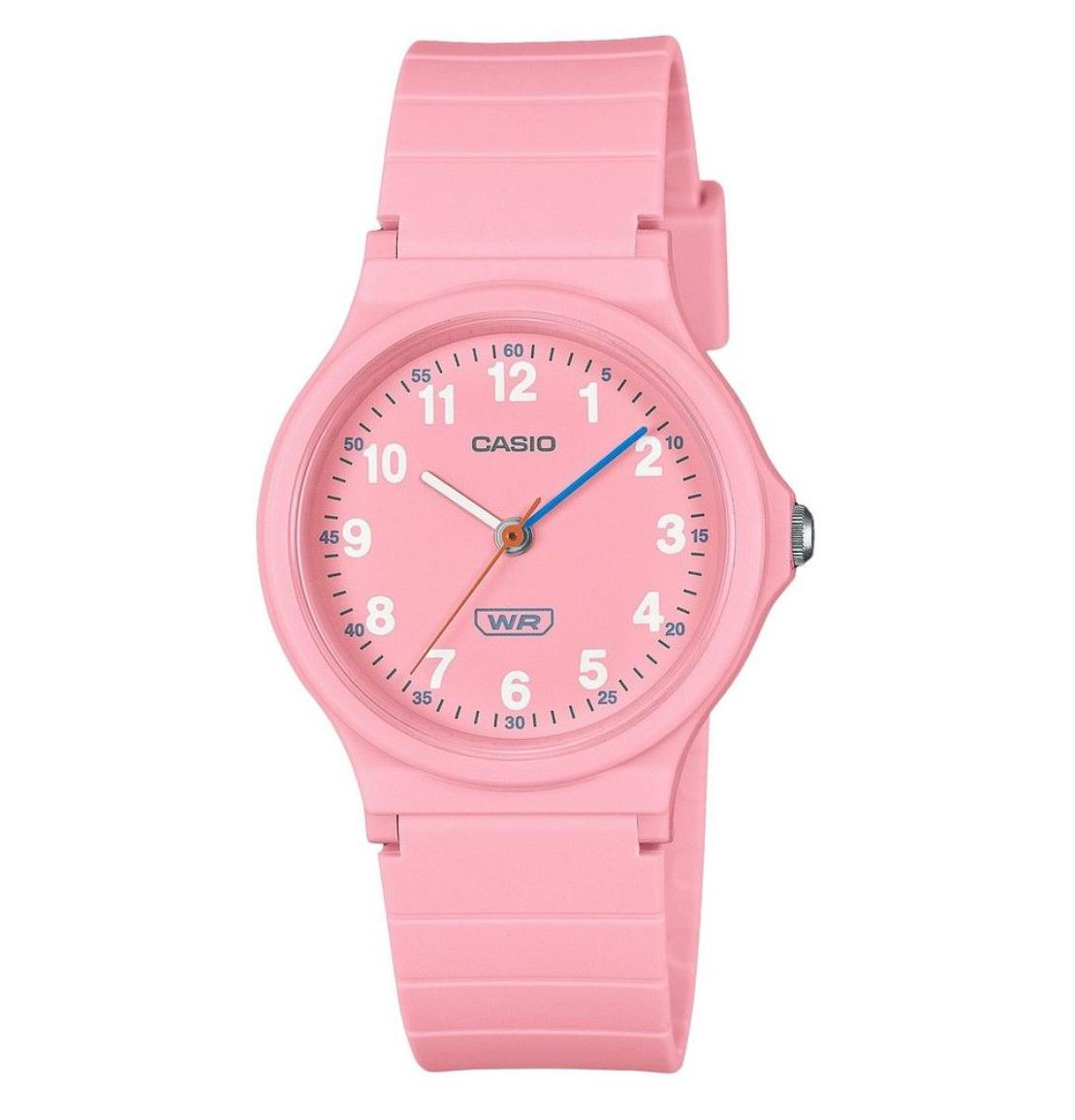 Casio Pop Analog Pink Bio Based Resin Strap Pink Dial Quartz LQ-24B-4B Women s Watch Current price