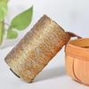 250g/Roll 2.5mm Ice Silk Thread Summer Crochet Yarn for DIY Knitting Bag Shoes Flat Hollow Yarn Hand-knitted Thread Supplies
