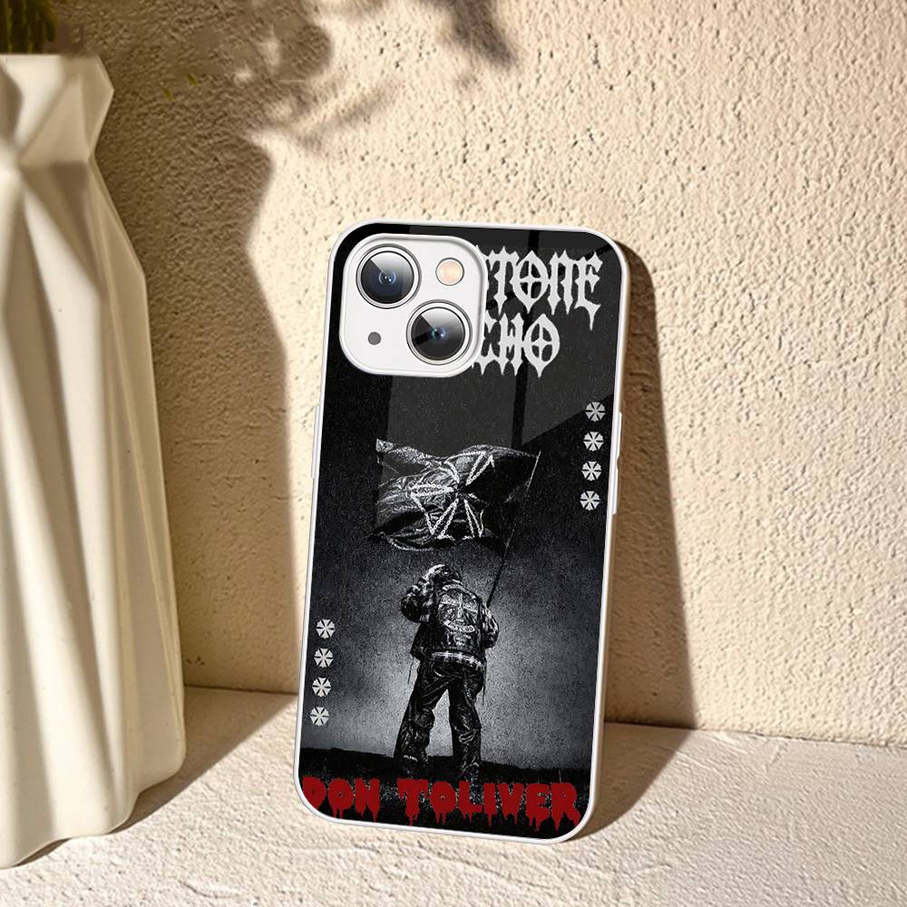 Rapper D-Don T-ToliverS Tempered Glass For Iphone 14 13 12 11 Pro Mini XS MAX 14Plus X XS XR Cover