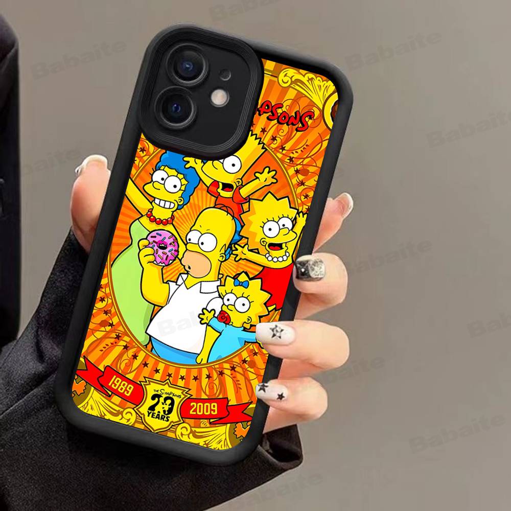 

Смешной мультяшный S-Симпсоны Для IPhone 17 16 15 14 13 12 11 Pro Max Plus Чехлы для телефона iPhone 17