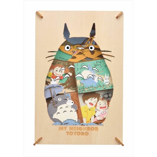 Paper Theater Wood Style My Neighbor Totoro PT-WL12