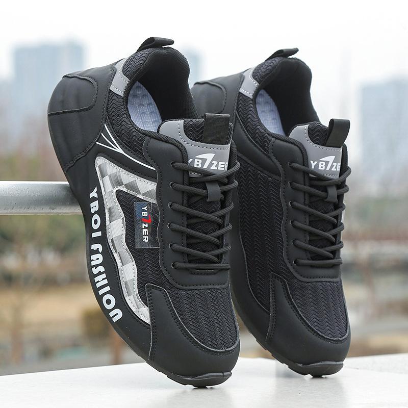 22 nouvelles chaussures de printemps en mesh respirantes chaussures de sport décontractées semelle souple chaussures de papa