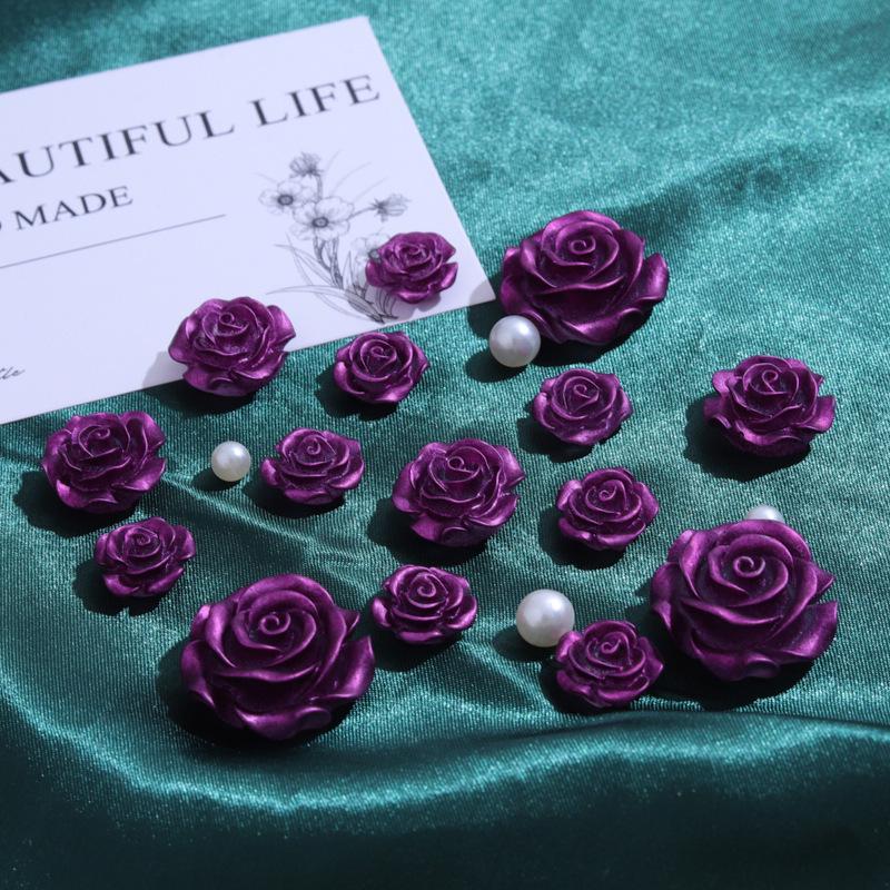 Barockstil Texturierte Gummifarbe DIY Creme Kleber Harzzubehör: Handyhülle, Haarnadel, Schmuck