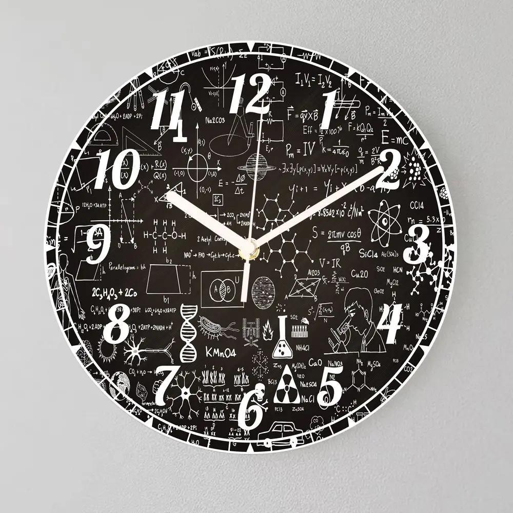 10 Inch Silent Xyloid Wall Clocks Decorative Non Ticking Clock for Home Office Kitchen Bedroom Living Room, Bedroom, Study