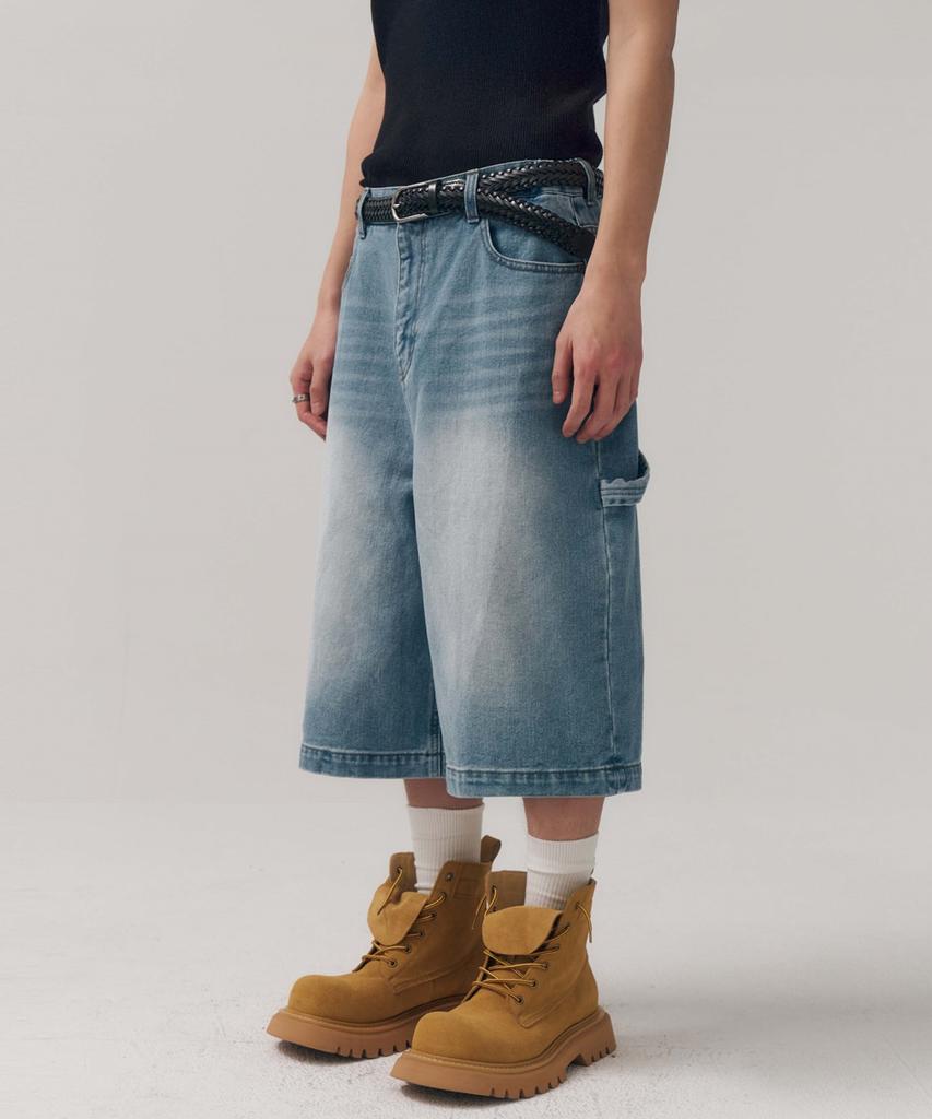 MINAV Southern Virginia Bermuda Denim Pants [Light Blue]