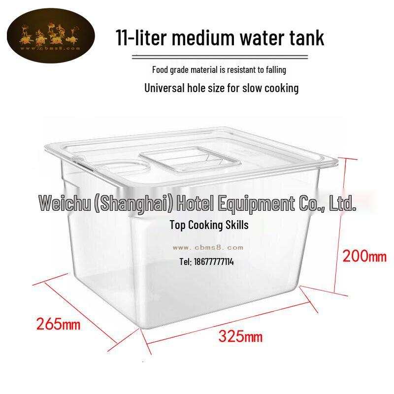 Sous Vide Slow Cooker Tub with Perforated Container