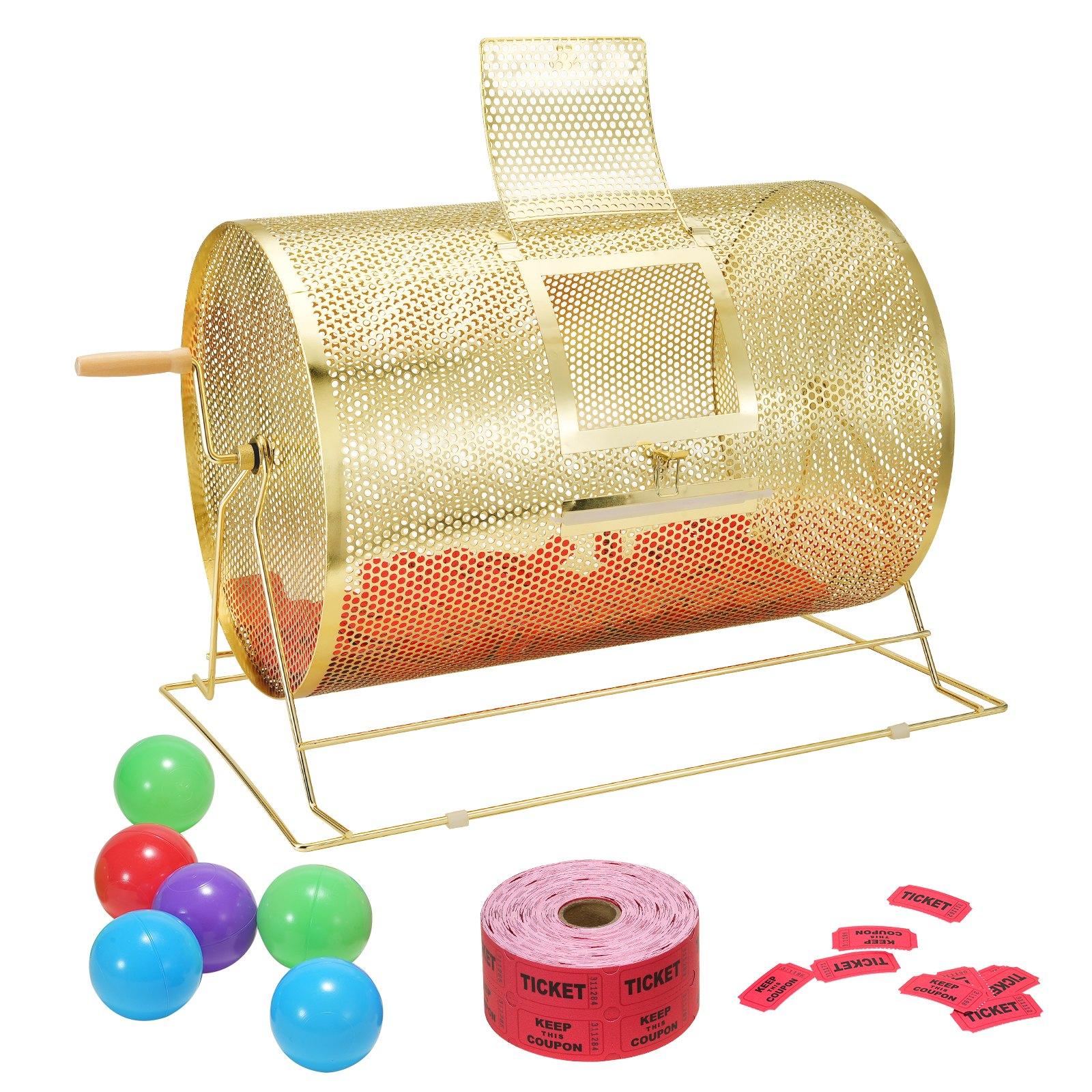 VEVOR Raffle Drum, 14.8 x