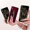 For iPhone X XR XS Max Case Luxury Crown Letters Soft Silicone Slim TPU Protective Cover For iPhoneX iPhoneXR XSMax Fundas Coque