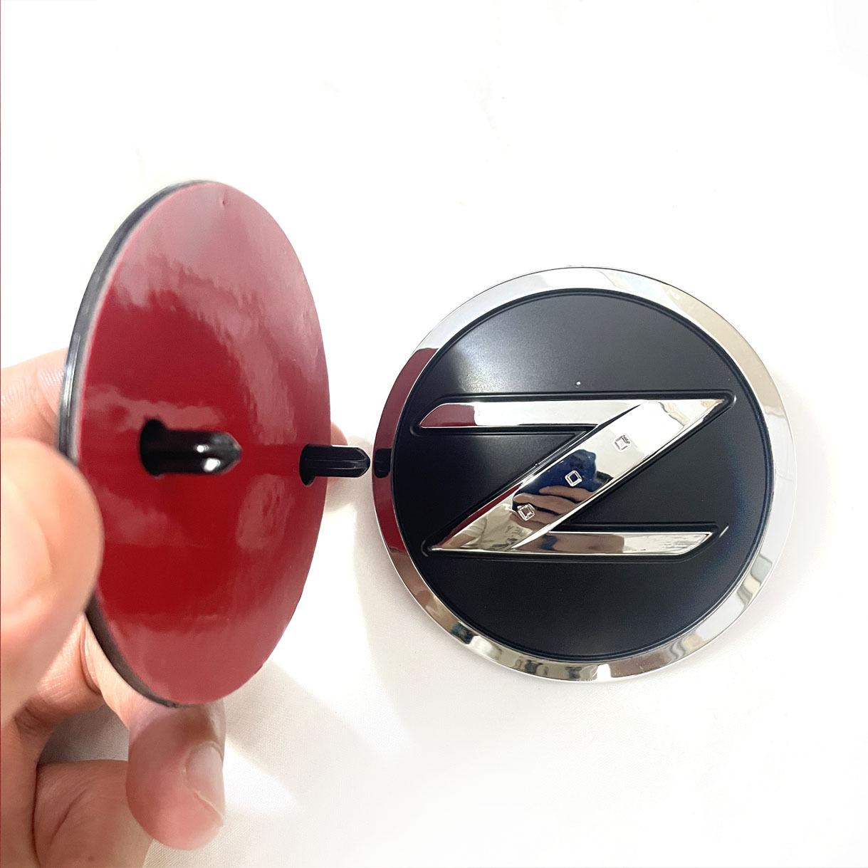 

1 шт. 3D эмблема Z - Подходит для Nissan Fairlady Z33 350Z 370Z Боковая часть кузова Задняя модификация Значок 80cm серебряный