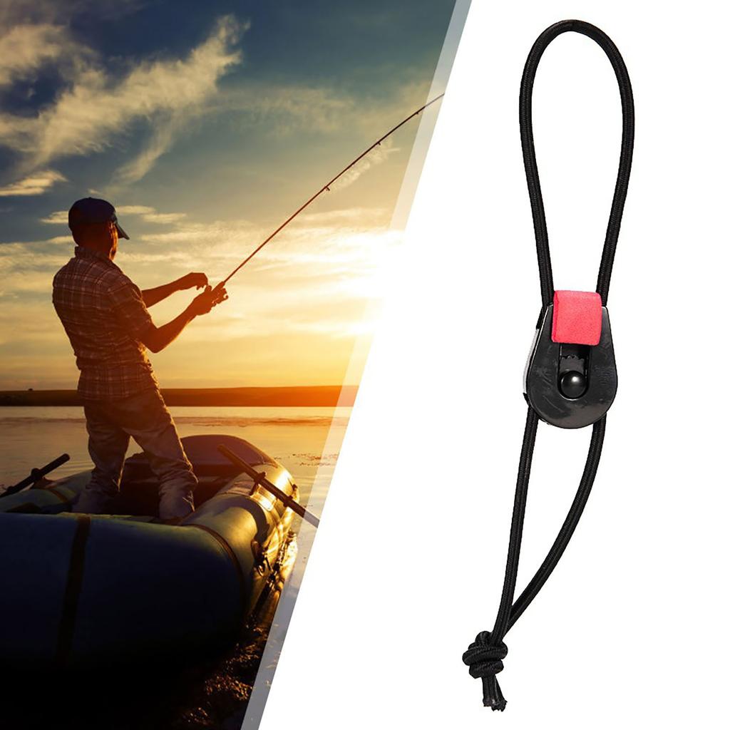 4pcs Fishing Rod Ties Leash Portable Fishing Rod Cord Straps Holders Organizer With Buckle Fishing Rod Accessories