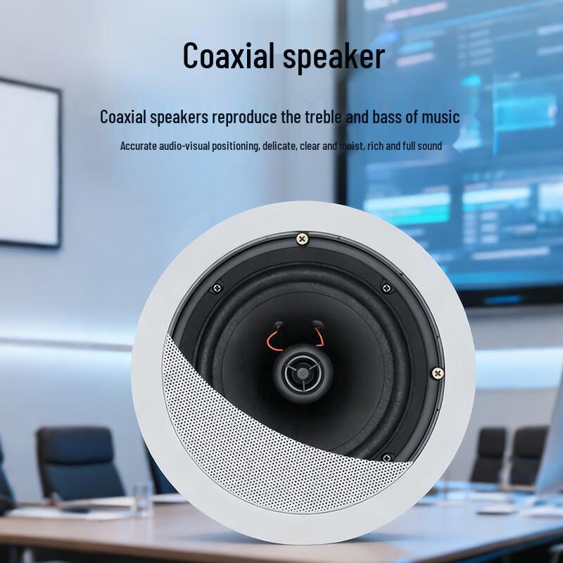 Weishu XDH-840 8-inch Coaxial Ceiling Speaker (CN version)