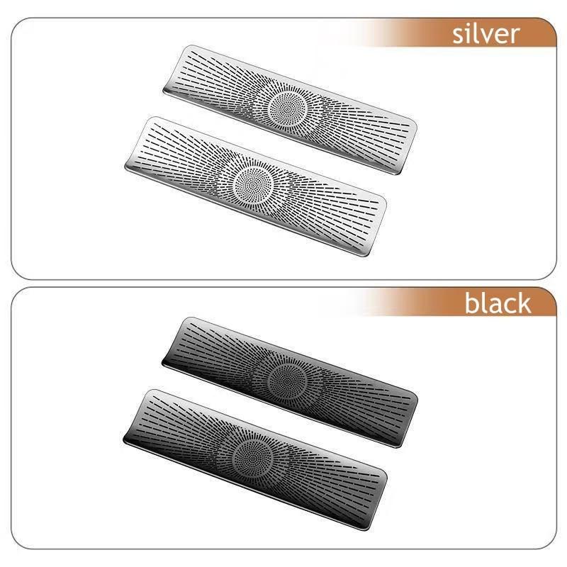 For BYD Sealion 7 EV 2024 2025 Under Seat Air Outlet Flow Vent Intake Grille Protect Cover Accessories