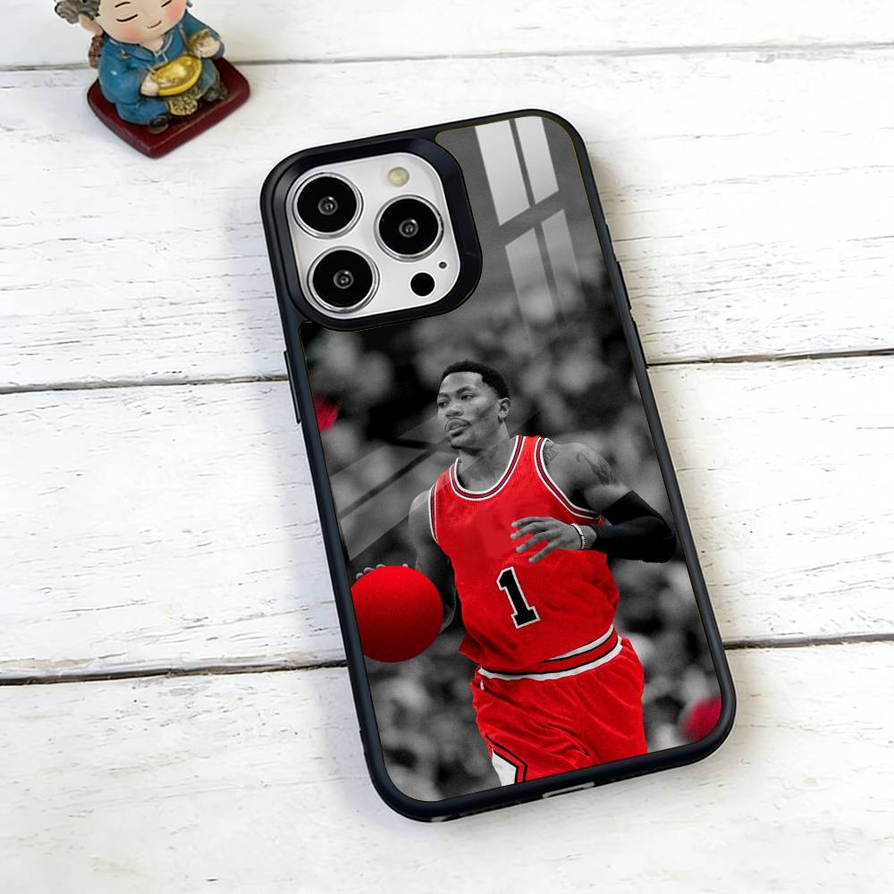 Derrick MVP Basketball Player Phone Case For iPhone17,16,15,14,13,12,11 Plus,Pro Magnetic with Magsafe Wireless Charging