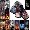 Casing for Samsung Galaxy S20 S22 S21 FE Ultra Plus A07 A17 A15 A16 A25 A57 A37 Phone Cover Soft Case Attack On Titan Anime Levi