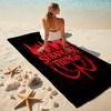Halloween horror thriller theme Stranger Things soft beach towel outdoor camping vacation swinging beach scarf decorative blanket B17