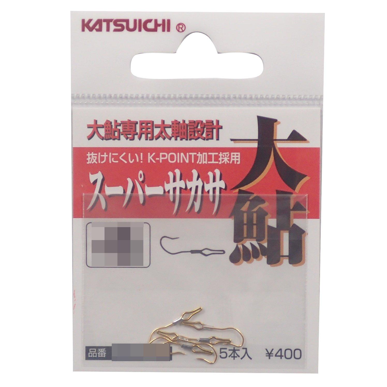 

KATSUICHI Super Sakasa Hooks, Large Ayu (Sweetfish), 5 Hooks