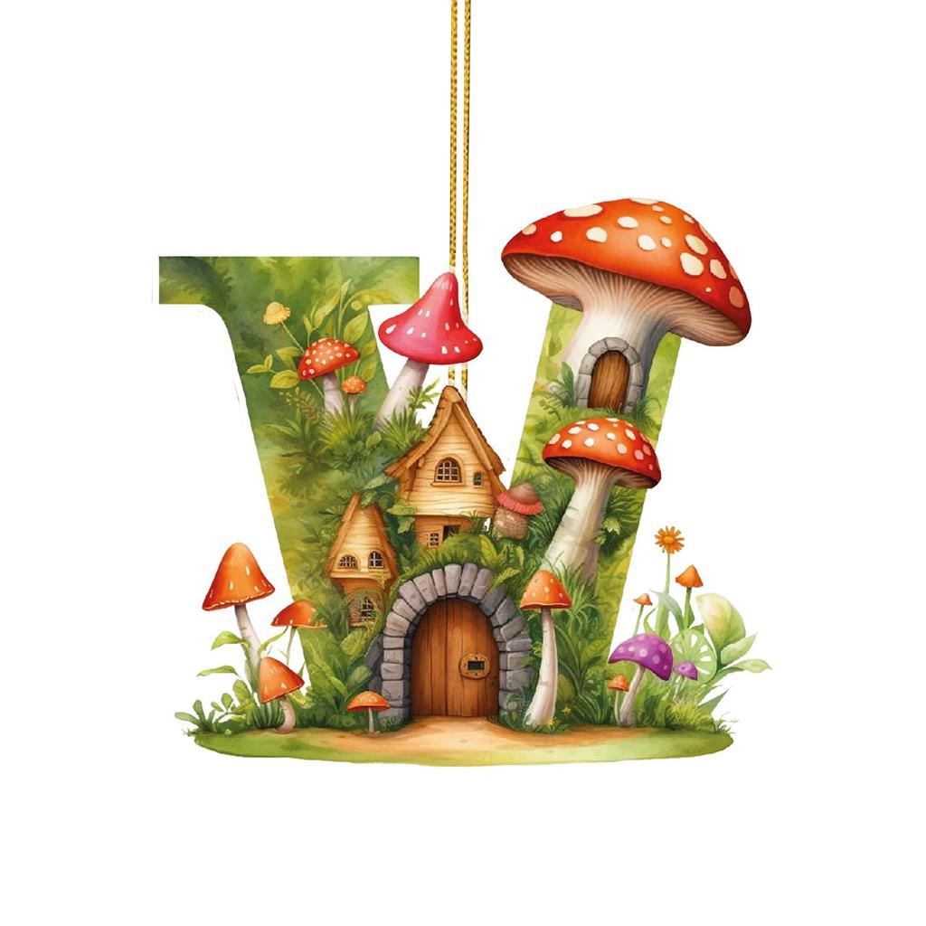 Acryl 26 Buchstaben Anhänger Zuhause Acryl Buchstaben Dekoration Anhänger