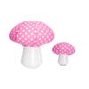 1PC Cartoon diy Party Decor Mushroom Shaped Handmade lantern Paper lanterns Round 3D Hanging