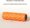 5-Speed Vibrating Electric Foam Roller USB Rechargeable 3D Textured Deep Tissue Massage Stretch Roller for Home Gym Relaxation