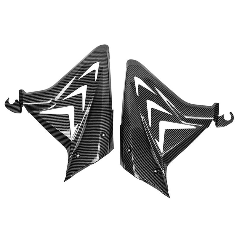 Motorcycle Side Fairing Body Frame CBR650R Side Spoilers Trim Motorcycle Accessories-A87Q Carbon Fiber Color