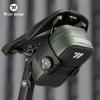 WEST BIKING Brašna pod sedlo na kolo 600D TPU Bezešvá Vodotěsná Odolná proti opotřebení Otočná přezka na šněrování Mini brašna pod sedlo Cyklistický doplněk