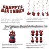 Deadpool & Wolverine Birthday Party Disposable Tableware Set - Tablecloth, Plates & Cups
