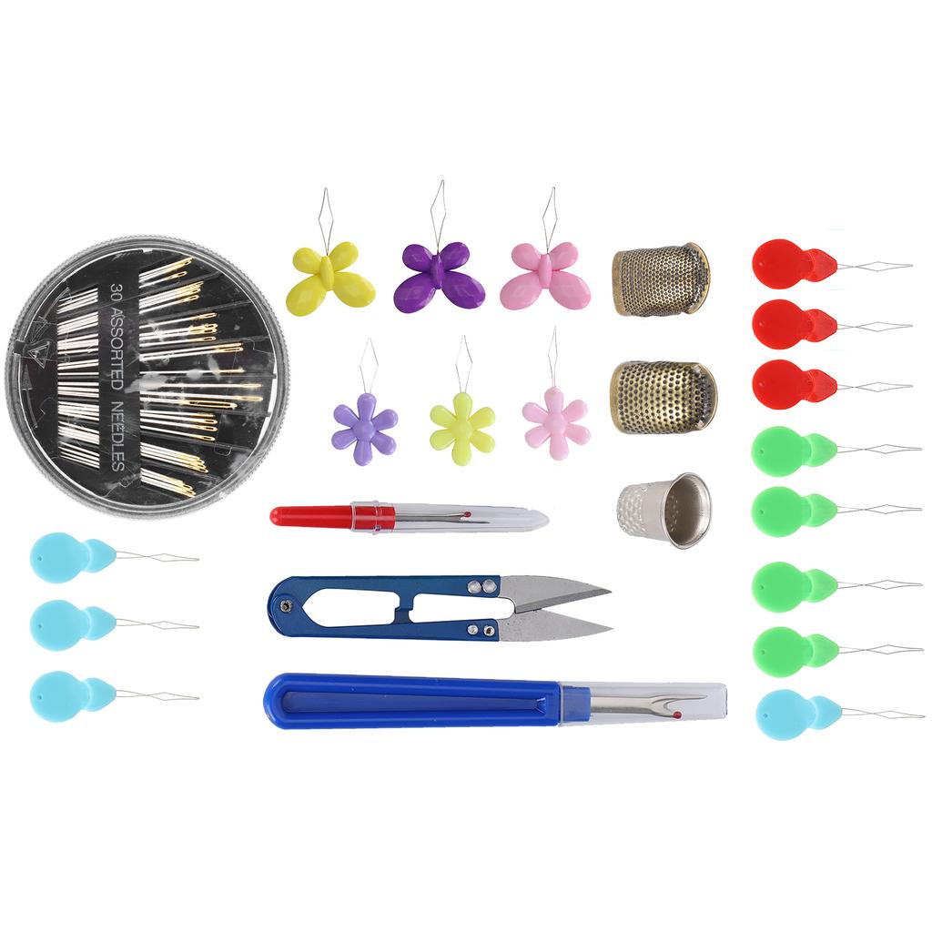 Threader Set Automatic Elderly Needle Hand Sewing Tool Household DIY Craft Accessories