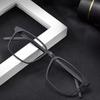 6PCS Anti-blue Light Reading Glasses for Men Business Grade Long-sighted Glasses Stainless Steel Frame