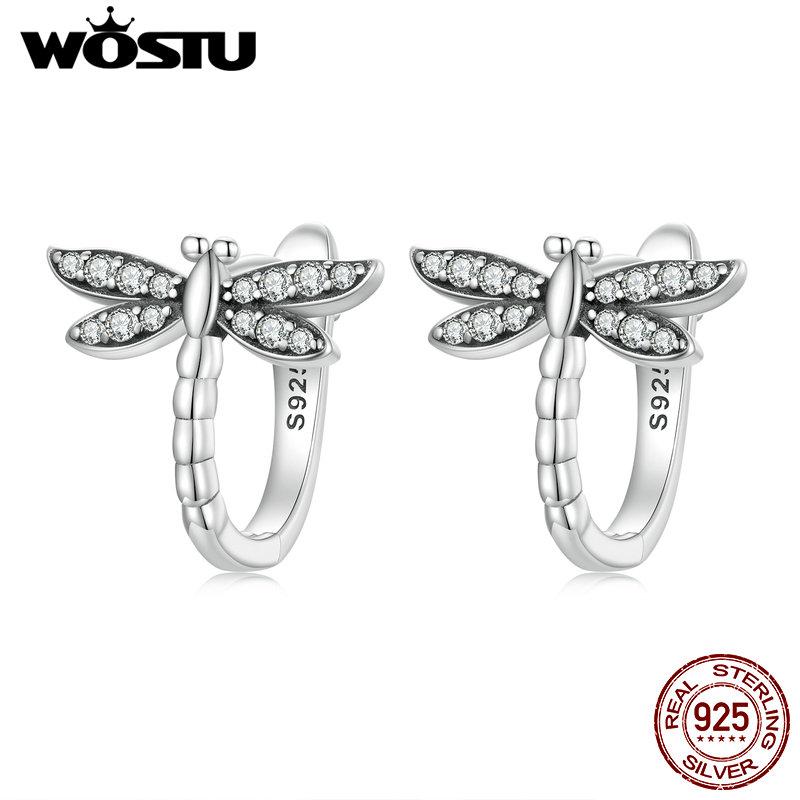 KALVICA Orecchini Pendenti A Catena In Argento Sterling 925 Con Farfalla E Zirconia - Ipoallergenici, Regalo Per Donna