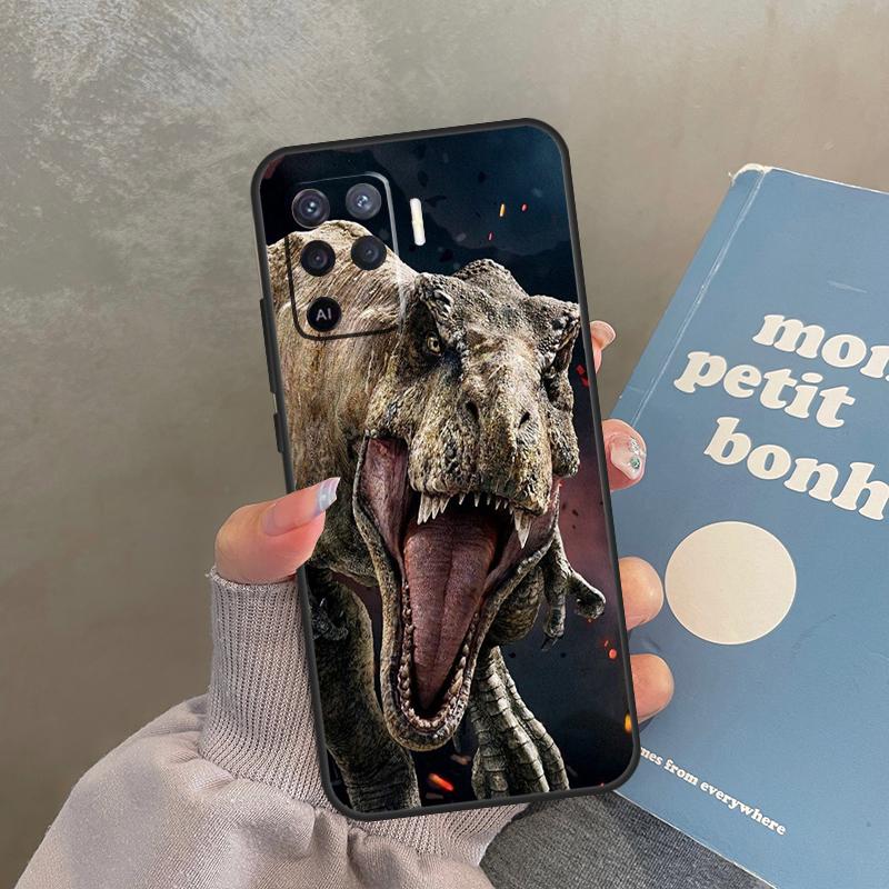 Tyrannosaurus T Rex Dinosaur Case For Oppo A98 A78 A79 A18 A38 A58 A40 A60 A80 A16 A76 A96 A15 A74 A94 A54 A17 A77 Cover