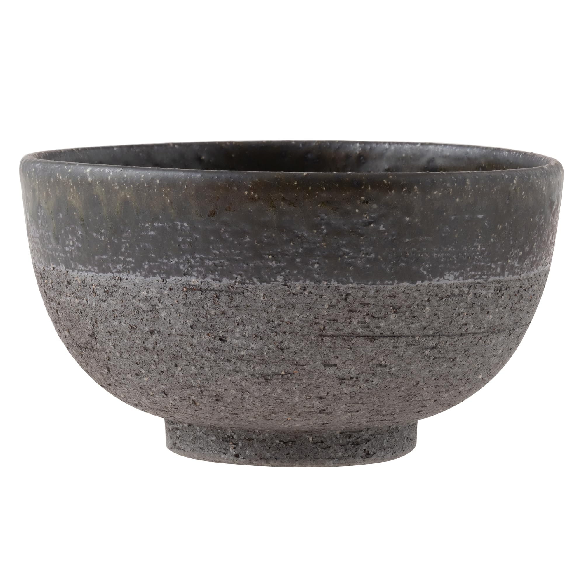 

Marui Seito Shigaraki Ware Hechimon Bowl, Approx. 1000ml Capacity, Carbonized Glass, Brown, MR-3-4611