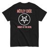 MerchMoment Motley Crue Pentagram Shout T-Shirt T-Shirt Schwarz Neu