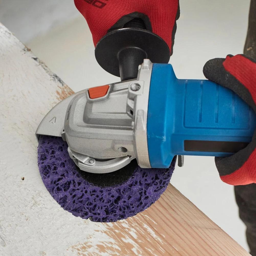 100mm Polishing Disc Paint Rust Remover Automotive Paint Removal Polishing Wheel Angle Grinder Accessories Disc Abrasive Tool