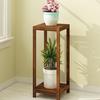 Elegant Multi-Tier Solid Wood Flower Stand Chinese Style Greenery Pot Holder Plant Shelf for Living Room Storage Solution
