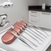 7/8Pcs Stainless Steel Dental Cleaning Tools with Storage Box Tongue Scraper  Adult