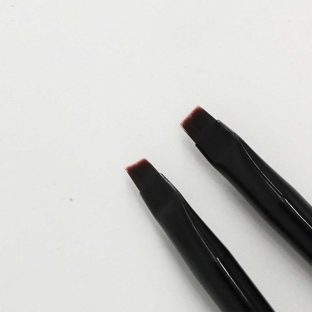 Make Up Tool Flat Eyebrow Brush Liner Brow Brush Angled Fine Eyeliner Brushes Blade Makeup Brushes