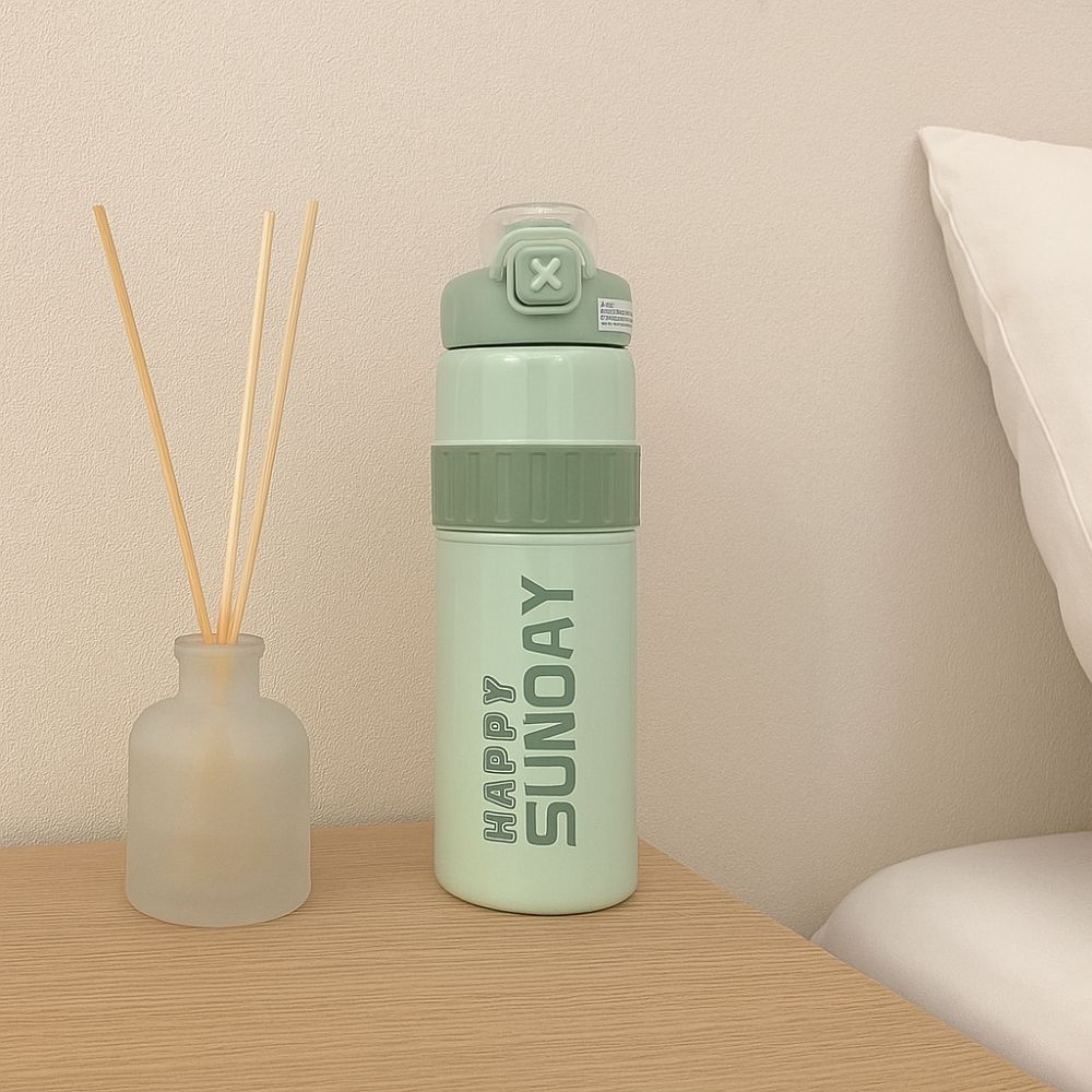 Portable 760ML Thermos Tumbler Stainless Steel Leak Proof Thermal Cup Large Capacity Sports Water Cup Student