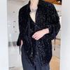 New Men's Long-sleeved Fashion Trendy Loose Shirts Handsome Spring Autumn