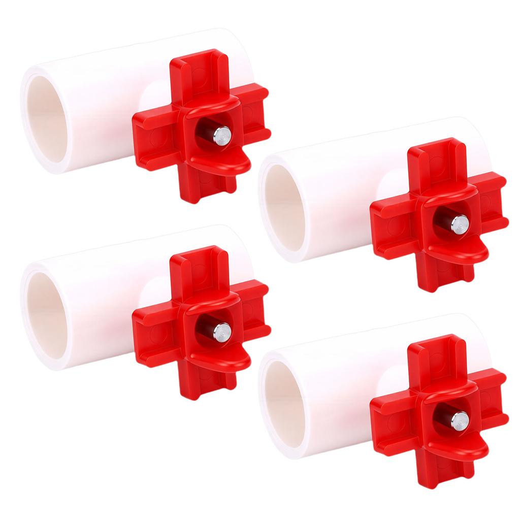 10PCS Chicken Waterer Nipples with Tee Fittings Gaskets Tape for Automatic Chicken Watering System