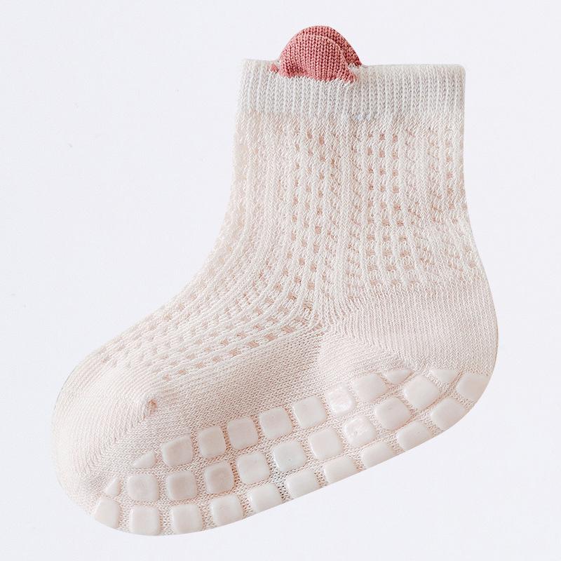 1 Pair Summer Baby Mesh Socks Soft Cotton Newborn Sock Princess Infant Toddler Girls Cute Breathable Socks