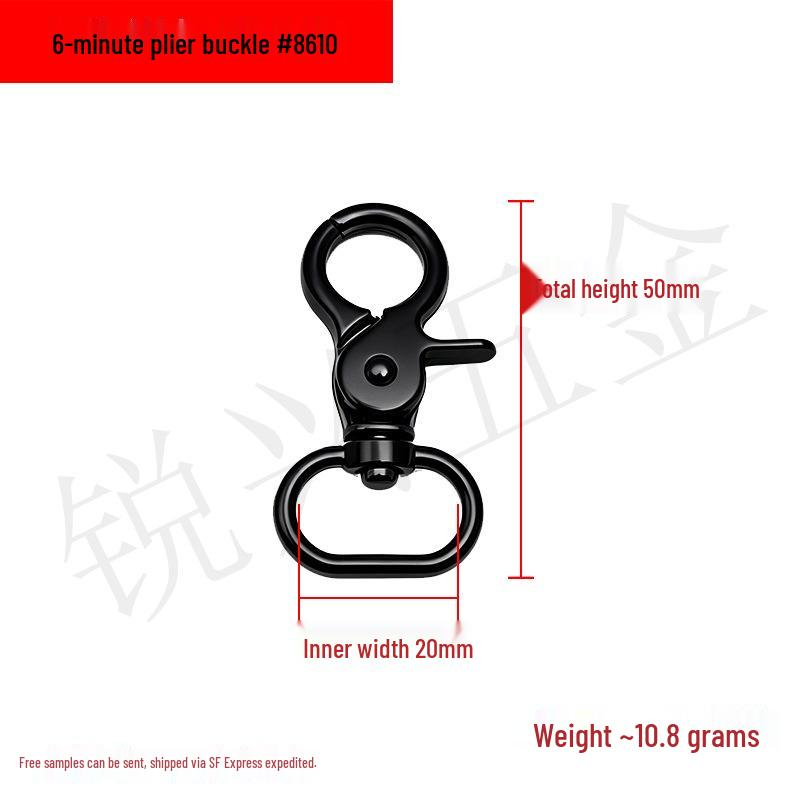 Alloy Pet Hook Metal Dog Buckle Chain Leather Belt Buckle Spring Hook